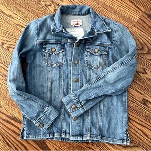 Current/Elliott Mechanic denim jacket size 0. Perf Condition Amazing!